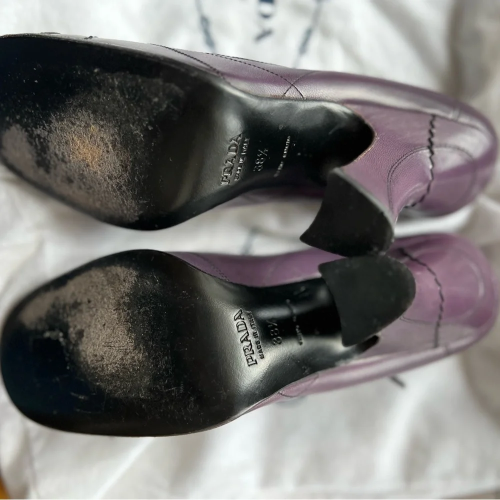 Prada Mary-Jane pumps in violet - Picture 2 of 7